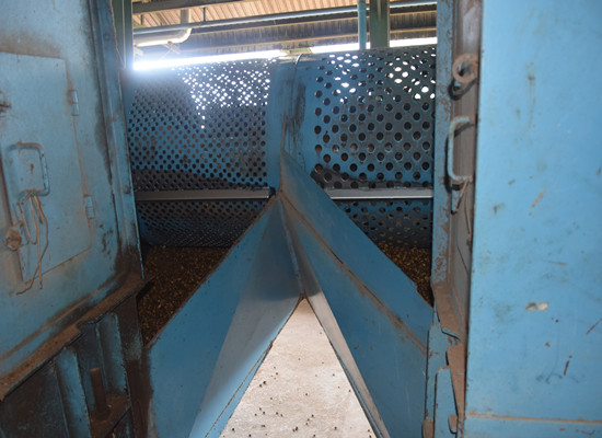 What are the process of palm nut&kernel separation station?