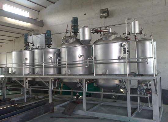 What are the featured advantages of palm oil refining process?