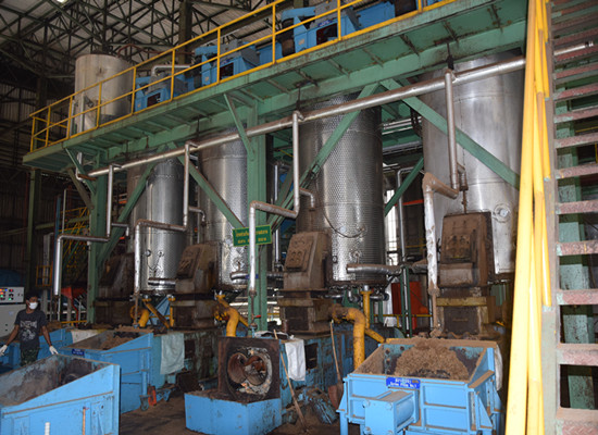 Small scale palm oil processing equipment