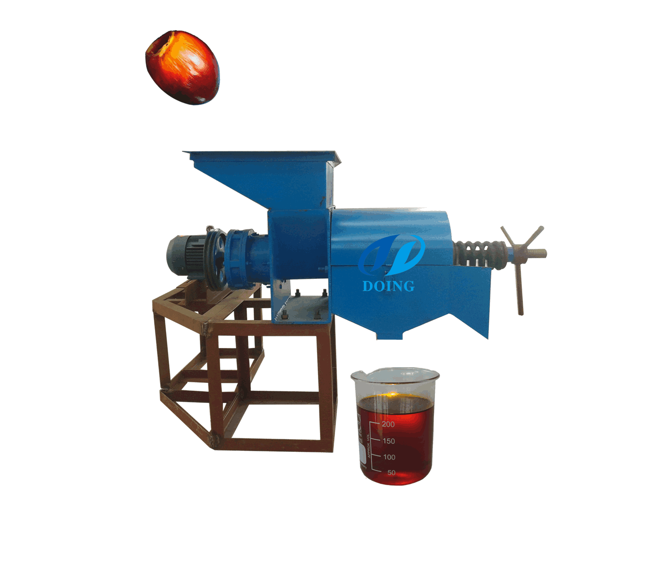 the working process of palm oil extraction machine