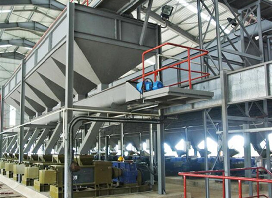 Palm kernel oil expeller line