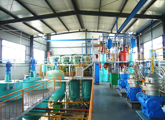 Crude palm kernel oil refinery processing machine