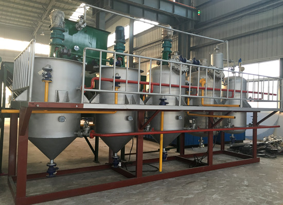 Doing company professional palm oil refining machine manufacturer