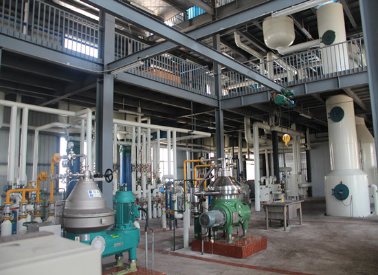 50tpd continuous palm oil refinery plant