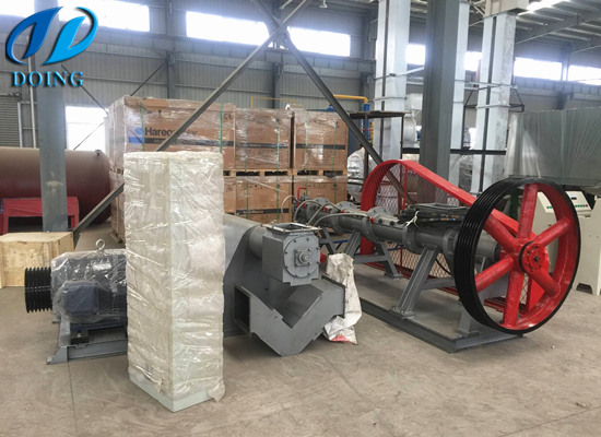 Soybean extruder machine shipped to kazakhstan