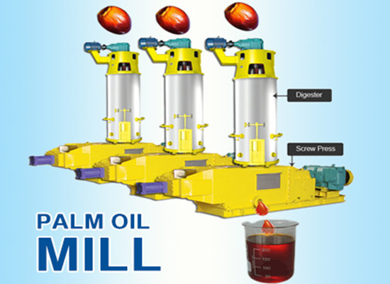 Modern palm oil processing method