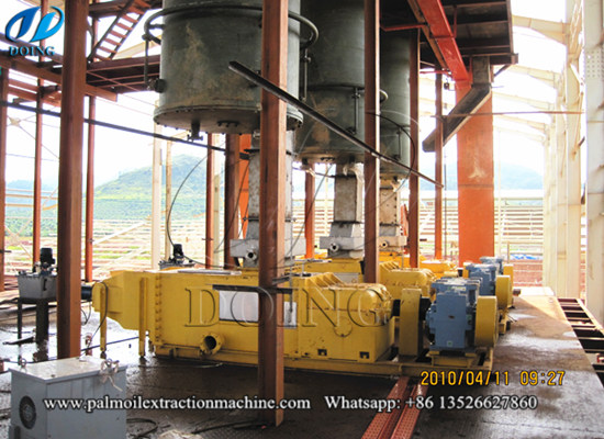 Red palm oil manufacturing process machinery