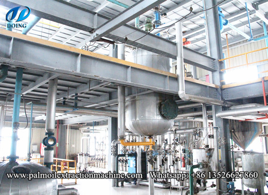 Palm kernel oil refining process flow chart and crude edible oil refinery process steps