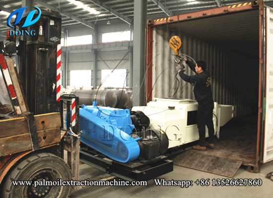 15tph palm oil extraction machine will be shipped to Mexico