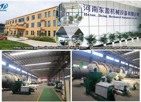 What Henan Doing Company can do for people who want to start a palm oil processing business?