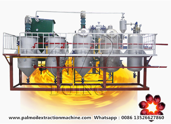 How to choose palm oil refining machine and process?