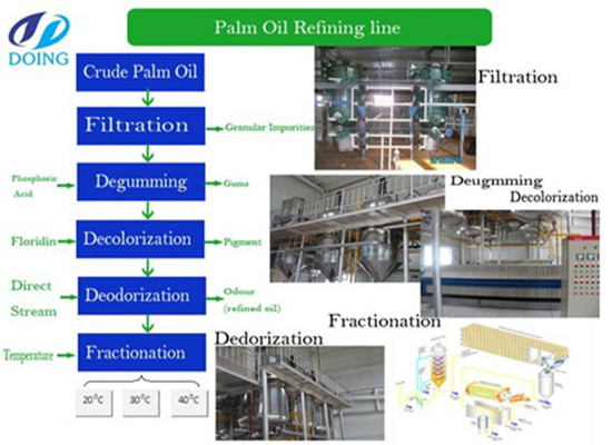 What is palm oil refining process?