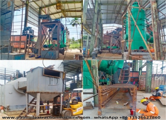 5TPH palm oil pressing line project in Liberia