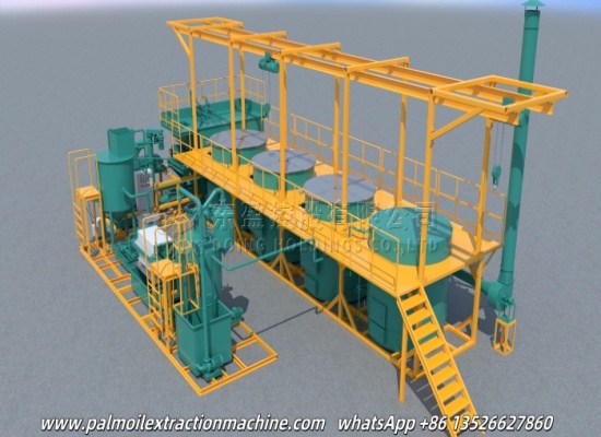 1TPH Palm Oil Frame All-in-One Machine: Revolutionizing Palm Oil Production