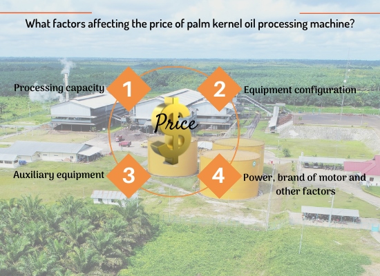 What is the price of palm kernel oil processing machine?