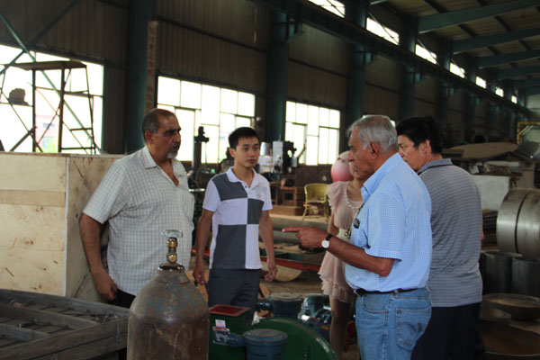 Palm oil refinery plant in Congo customer factory