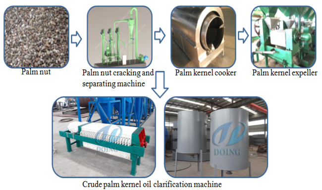 palm kernel oil processing machine